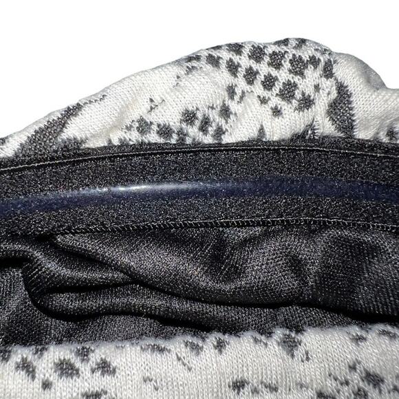 Maurices Womens Peplum Top Blouse Strapless Floral Lace Black Beige Size 0 14 - Picture 6 of 10